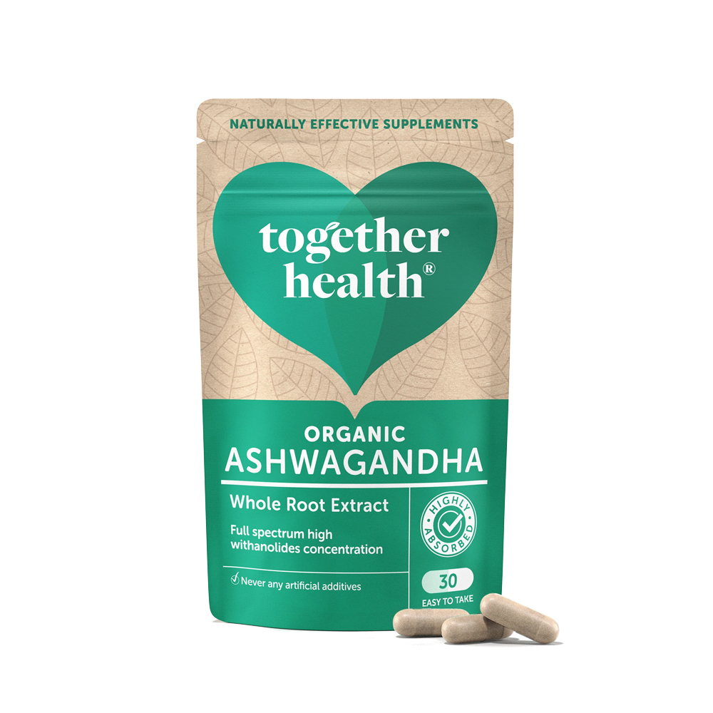Bio Ashwagandha Biologisch&Vegan Whole Root Extract 30 Capsules